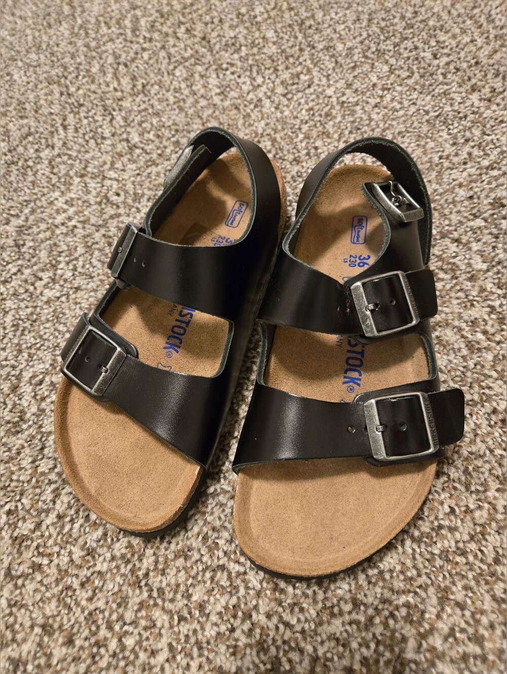 Birkenstock Milano Soft Footbed Sandals